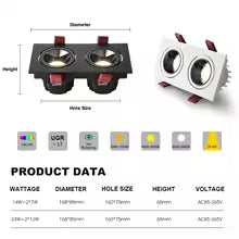 Foco empotrable Led