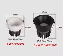 Downlight LED blanco